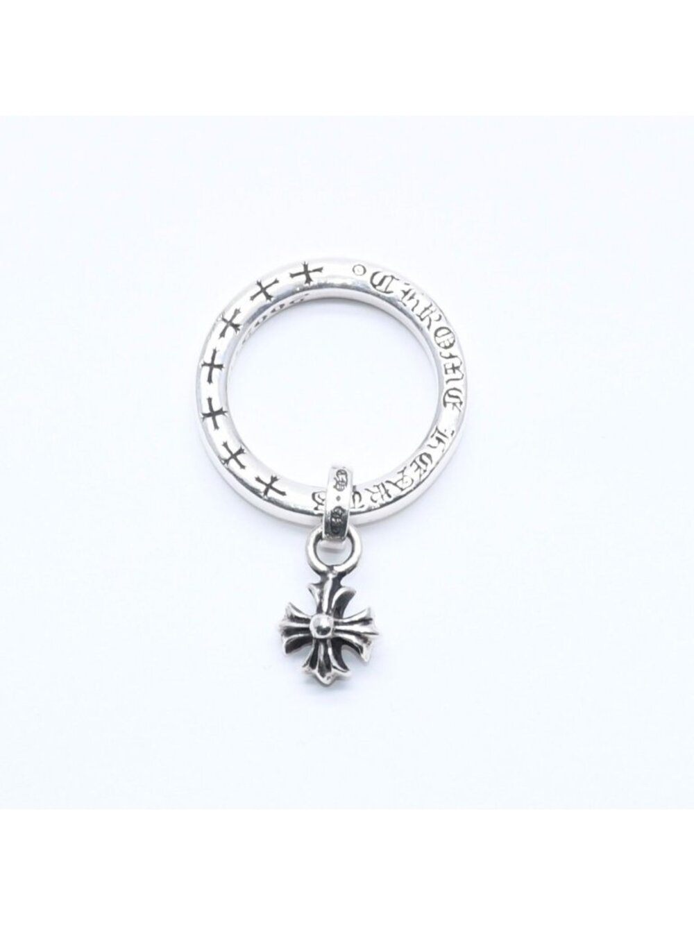 Chrome Hearts Ntfl Ring CH Plus CH 925 Sterling Silver
